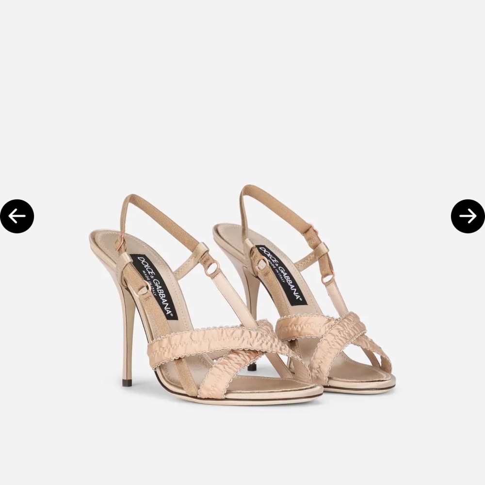 Dolce & Gabanna Corset Style heels worn once! Such a staple to have!